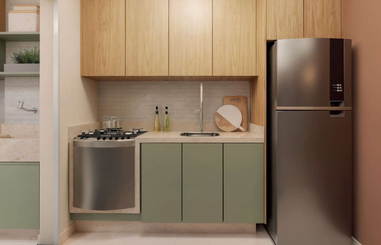 Cozinha do 41m²