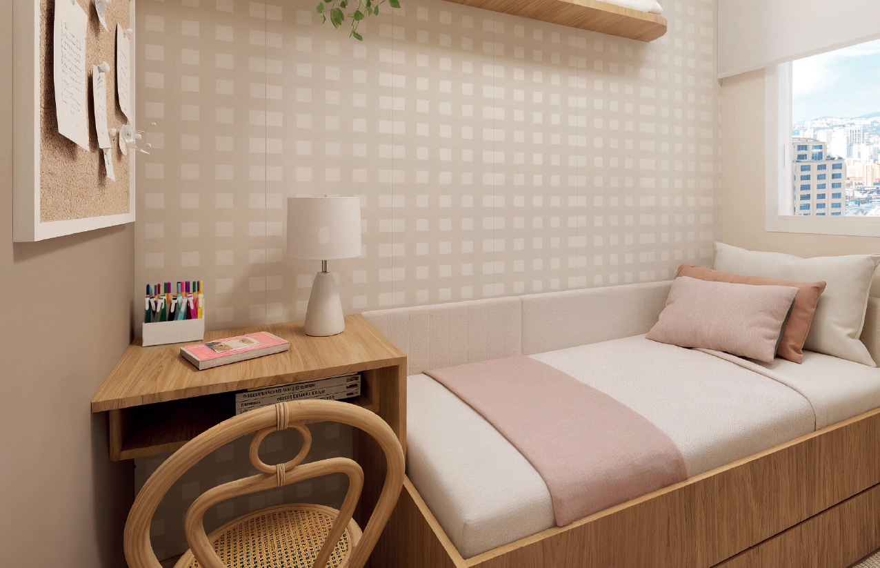 Segundo quarto do 41m²