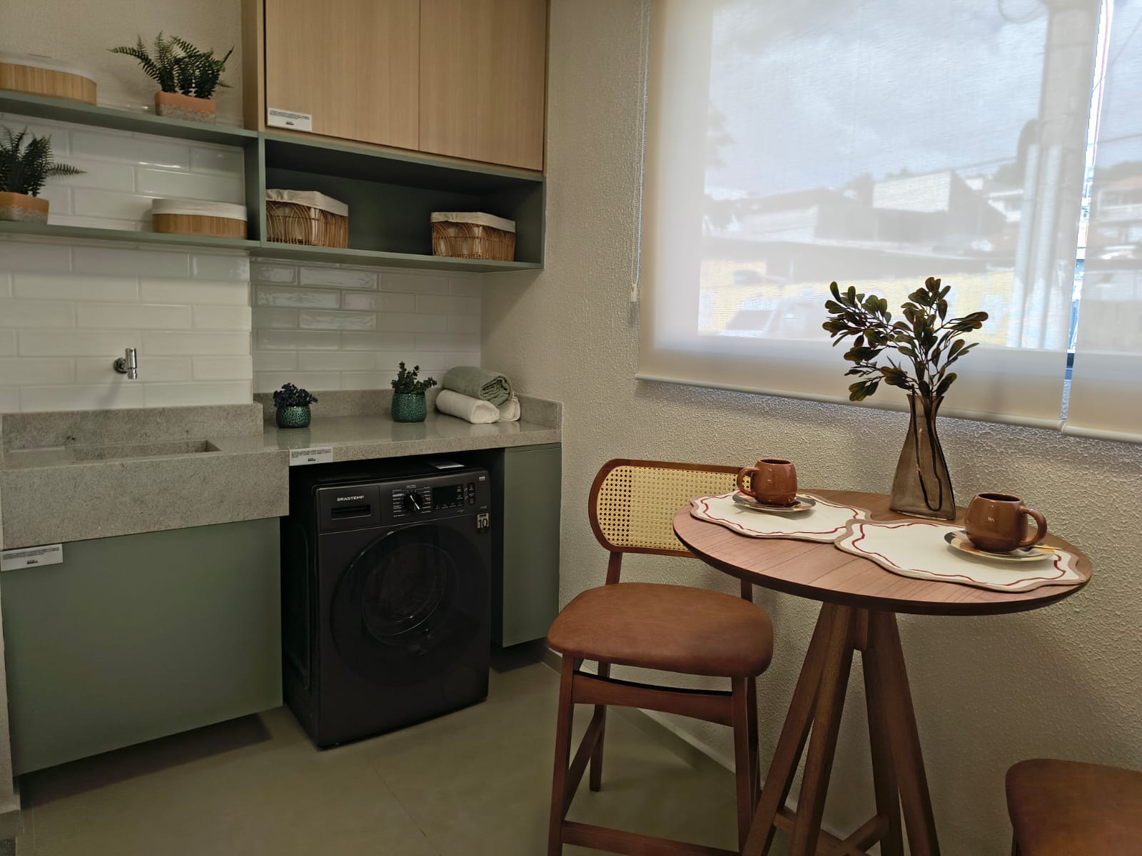 Cozinha integrada à sala
